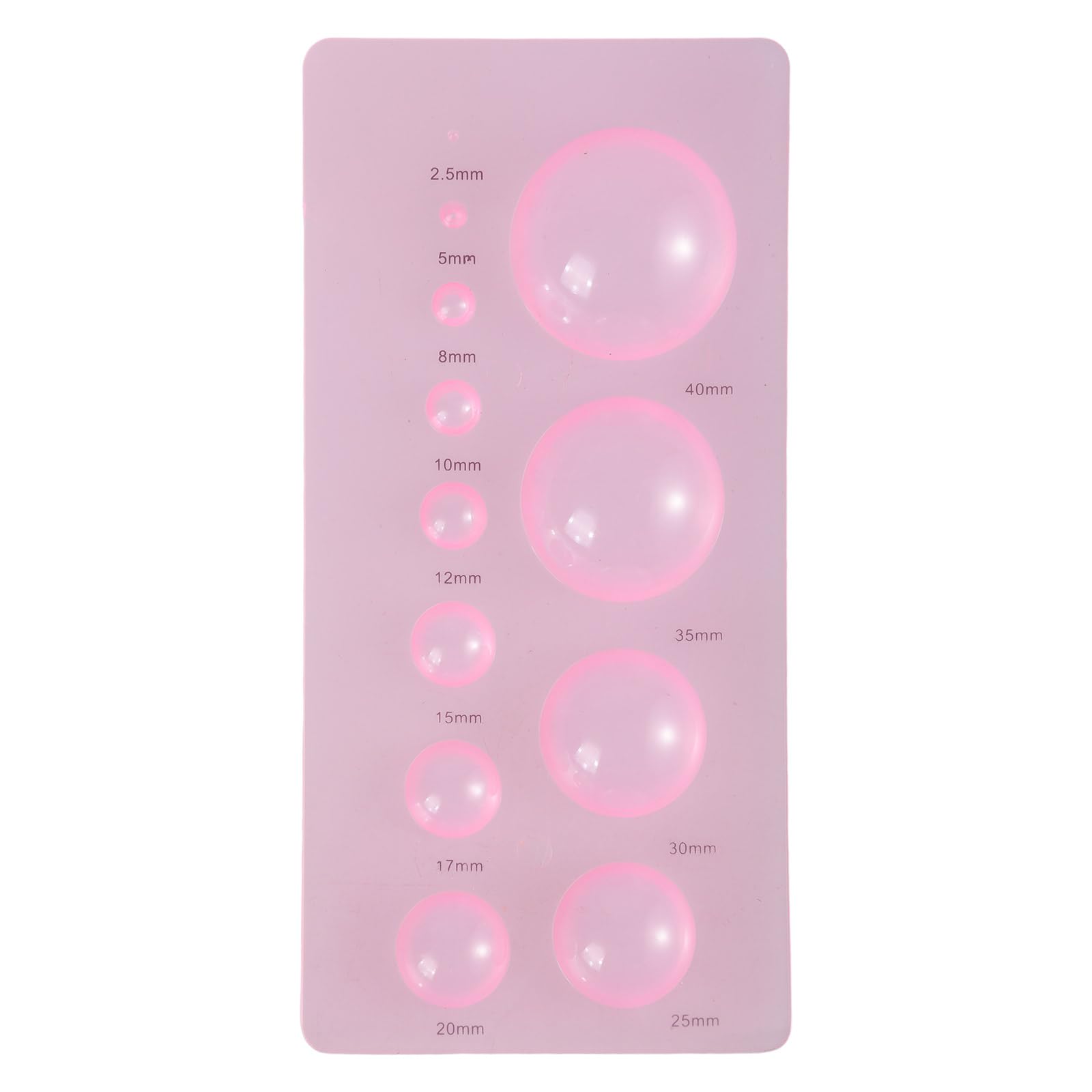 Tsmory As Shown In The Figure 12 Size 3D Half Ball Domes Quilling Papercraft Board Creation Mould Tool