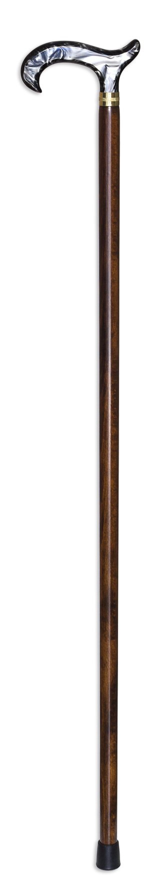 NovolifeBeechwood Dark Hom Methacrylate Handle Crutch