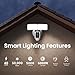 Feit Electric SEC5000/CAM/WIFI Outdoor LED Smart Security Camera with Motion Sensor, 2-Way Audio, 5000 Lumens Floodlight, Works with Alexa and Google Asst, Alarm, Hardwired, Updated Version of SEC3000