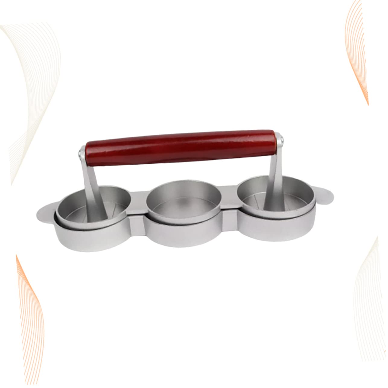 ibasenice 2stücke Burger Maker Press Tool Mit Fächern Hamburger Patty Presse Antihaft Burgerform Für Gleichmäßige Frikadellen Für Zuhause Und