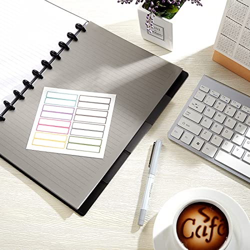 Intercalaires à onglets en lettre pour organiser vos carnets de notes