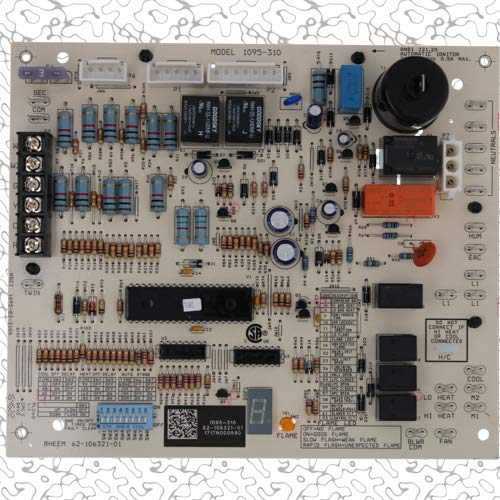 47-102090-01 - OEM Rheem Upgraded Replacement Furnace Control Board