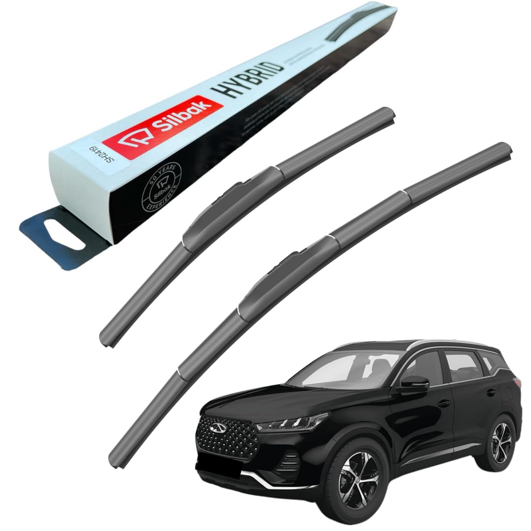 SilbakWindscreen Wipers, fits for CHERRY TİGGO 7 PRO (2020 ONWARDS) Wiper Blades, 550mm/400mm