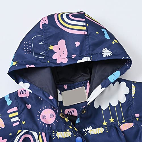 Toddler Boys Girls Winter Long Sleeve Windproof Jacket Hooded Lightweight Kids Coats Windbreaker Casual Outerwear3