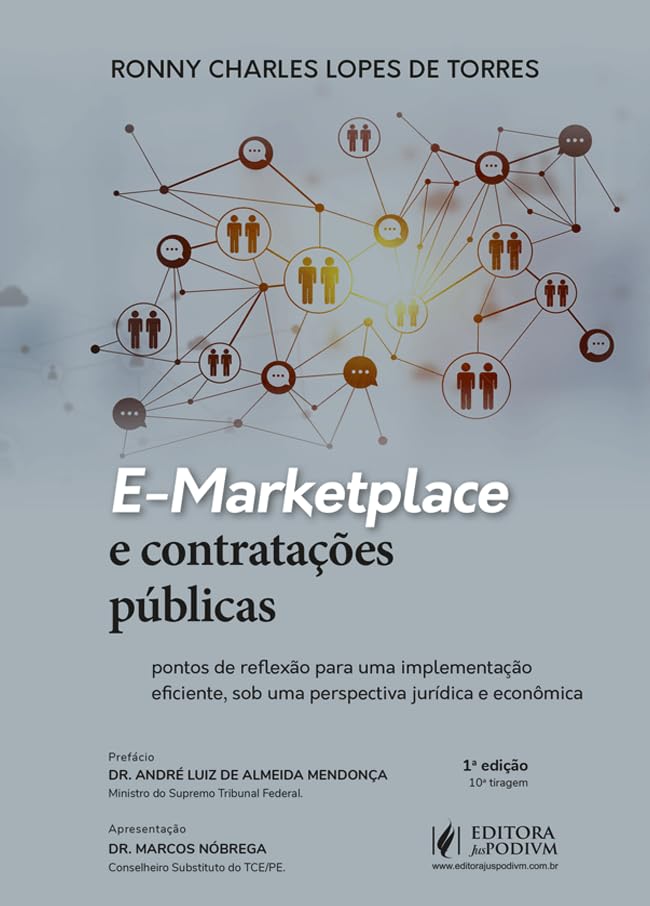 Capa de E-Marketplace e Contratações Públicas - 2026 Juspodivm