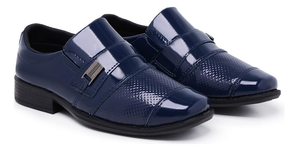 Kit Sapato Social Masculino Infantil Couro Sintético + Cinto (Azul, BR, Criança de 9 a 12 anos, Numérico, 35) em promoção! Veja a oferta e mais achadinhos de Sapatos Infantis 4 Hoje é o melhor dia para comprar Kit Sapato Social Masculino Infantil Couro Sintético + Cinto (Azul, BR, Criança de 9 a 12 anos, Numérico, 35) com aquele preço maroto! Promoção! Aproveite a oferta! 4