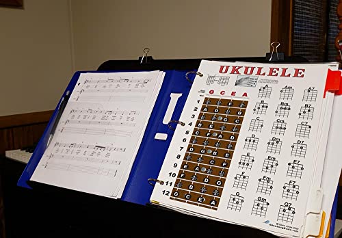 A New Song Music UK8511 Laminated Ukulele Fretboard & Chord Chart For Soprano Concert Tenor Uke (Gcea) Easy Instructional Poster thumb #7