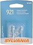 SYLVANIA 921 Basic Miniature Bulb, (Contains 2 Bulbs) (921.BP2)