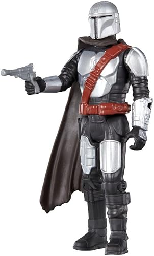 Miniatura 9 de STAR WARS Epic Hero Series The Mandalorian Figura de acción de 4 pulgadas y 2 accesorios, juguetes para niños y niñas de 4 años