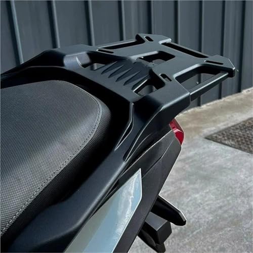 Portaequipajes ADV160 2023 de aluminio negro para soporte de maletero trasero 7