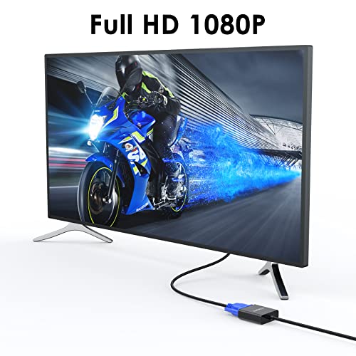 Femoro Dp to Vga Adapter, Hdmi to Vga 1080P Converter, Compatible with Computer, Desktop, Laptop, Pc, Monitor, Projector, HDTV (Hdmi-to-Vga)... - Image 6