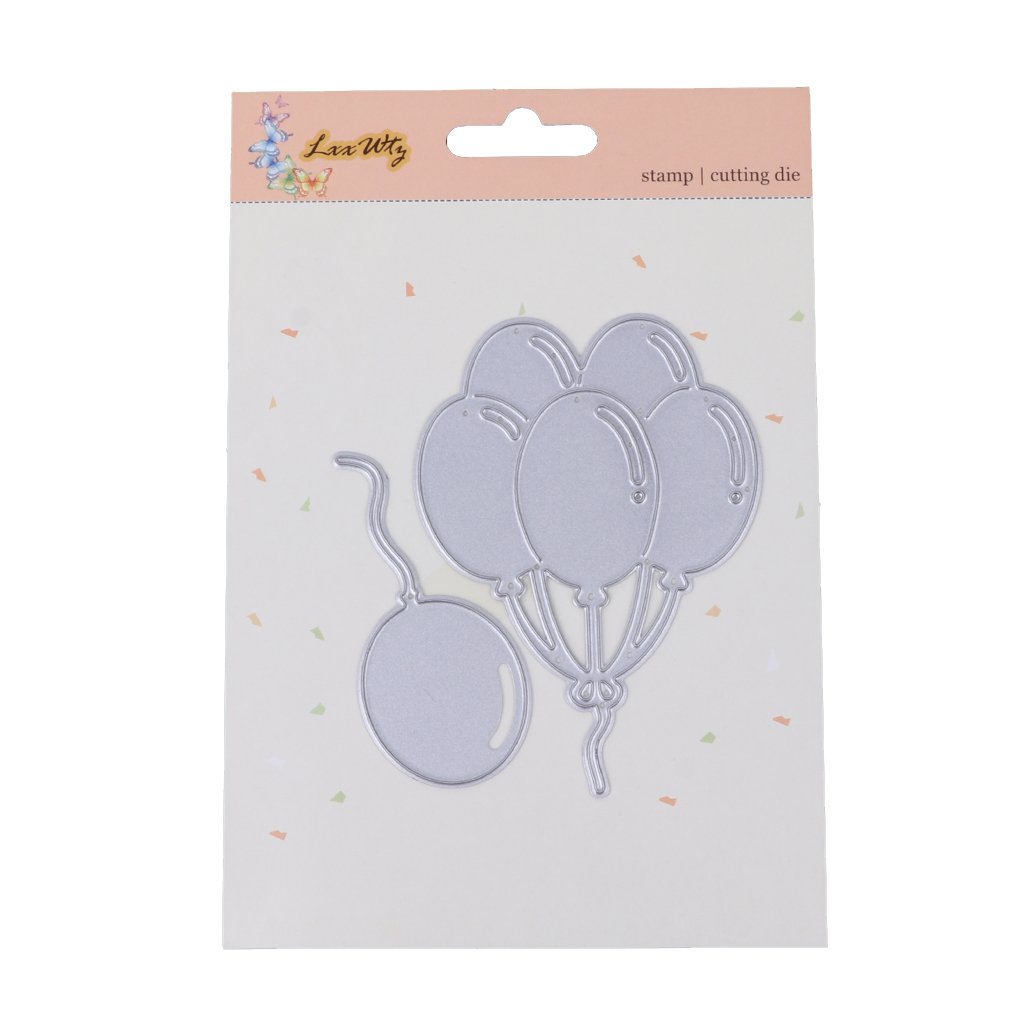 Balloon Cutting Dies Stencil Paper Craft Card Making Scrapbooking Album DIY Decor