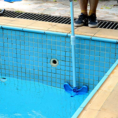IMIKEYA Cabeça de Limpeza de Piscina com Escovas Ferramenta de Limpeza de Piscina Equipamento de Lim
