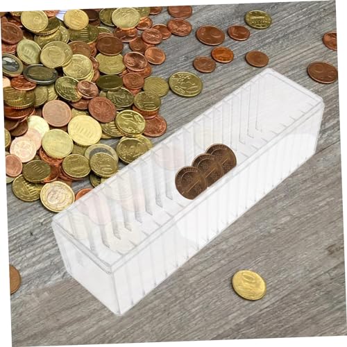 Caja para colección de monedas STOBOK con 20 ranuras miniatura 2