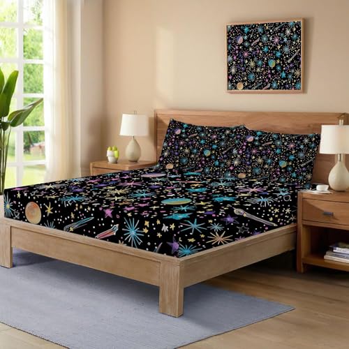 Drap housse lavable avec grand bonnet 30cm pour lit 90x190