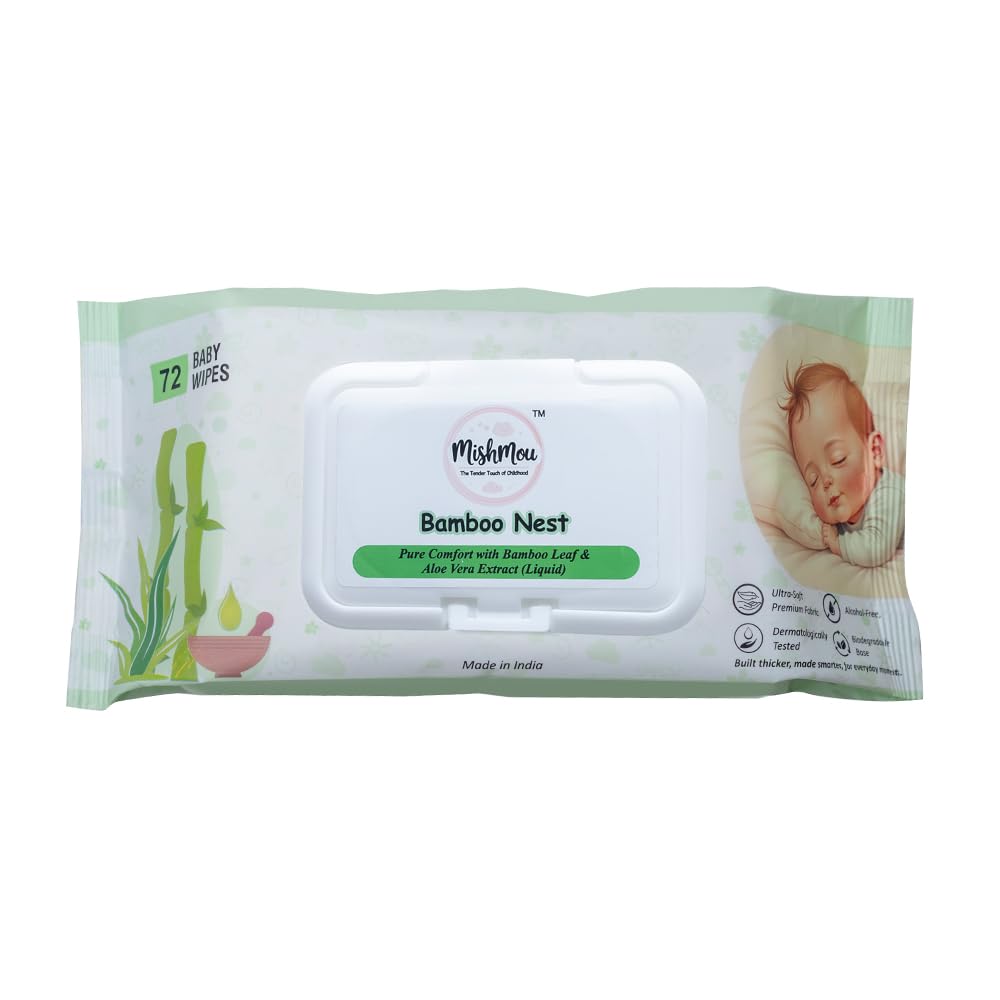 Baby Wipes – Bamboo Nest Combo (3 Packs)-image-48