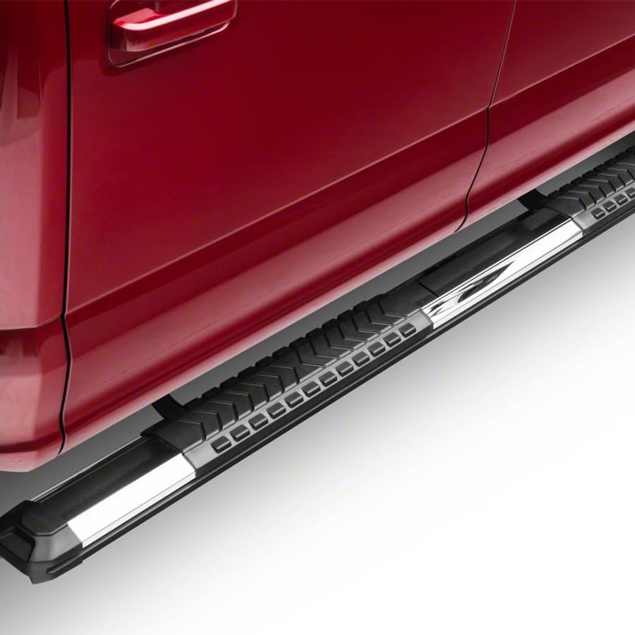 Estribos Black Horse Silver Aluminum para Chevrolet Colorado y GMC Canyon miniatura 7