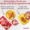 Hartz Delectables Squeeze Up Interactive Lickable Wet Cat Treats for Adult & Senior Cats, Chicken & Tuna, 10 Count,5 oz #1