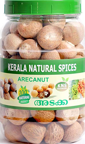 Image of Kerala Natural Spices Arecanut Whole /Supari Whole /Betel Nut-500Gm