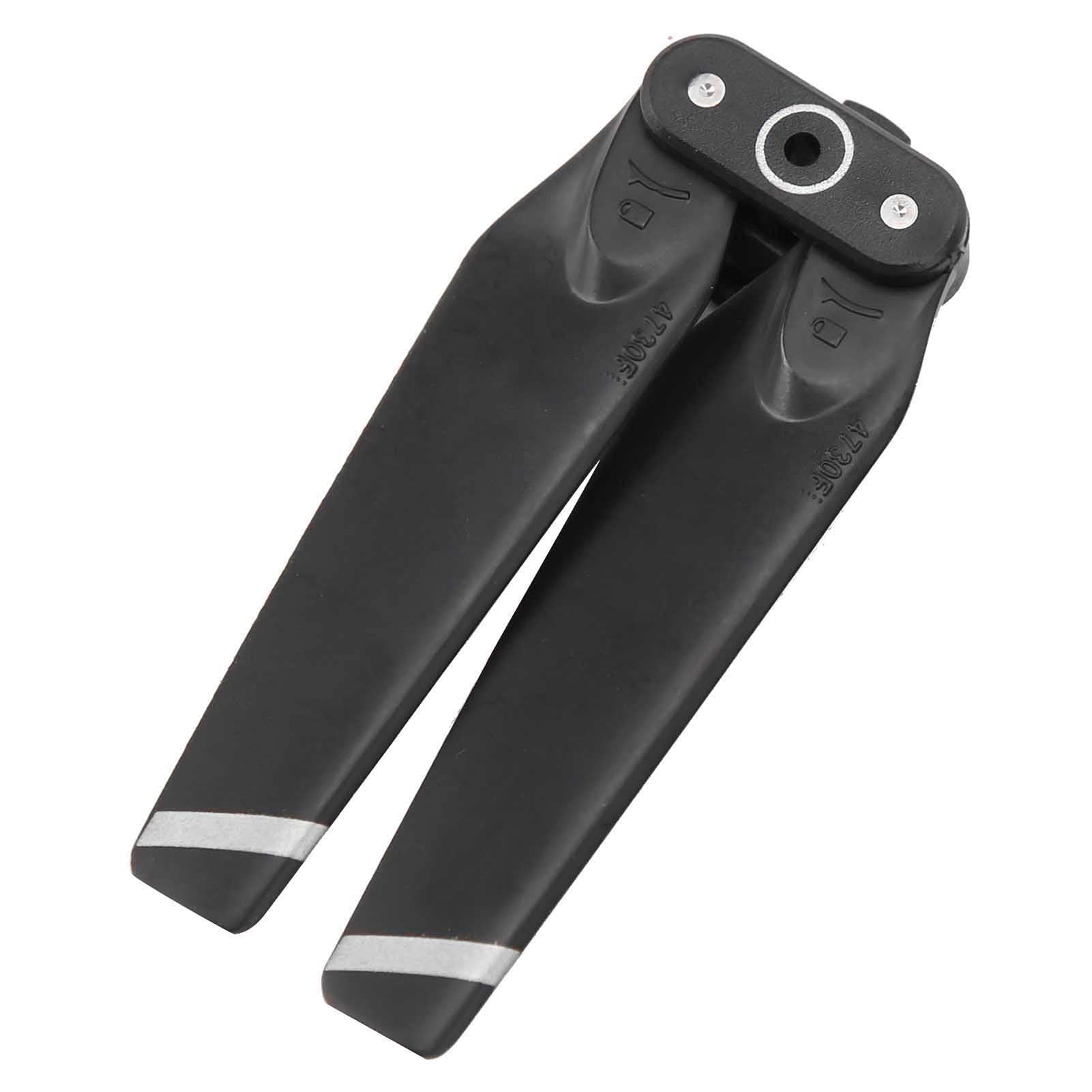 Puntelli a lama pieghevole 4730F, facile da installare Elica squisita a sgancio rapido 4730F per Spark Drone(Bordo nero argento)