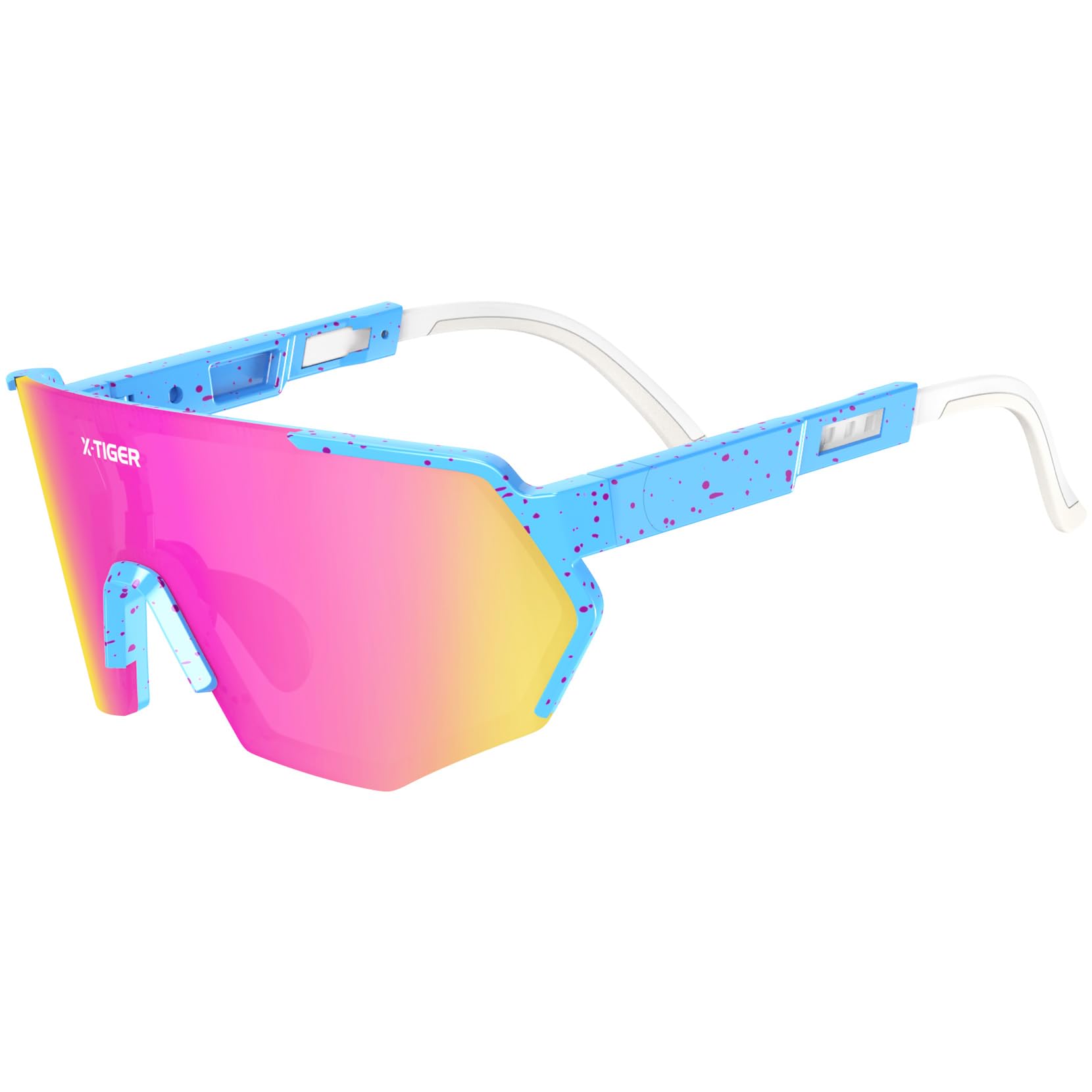 X-TIGER Polarized Youth Baseball Sunglasses UV400 Kids Sunglasses Boys Girls 8-12 Youth for Softball Cycling Sports Glasses