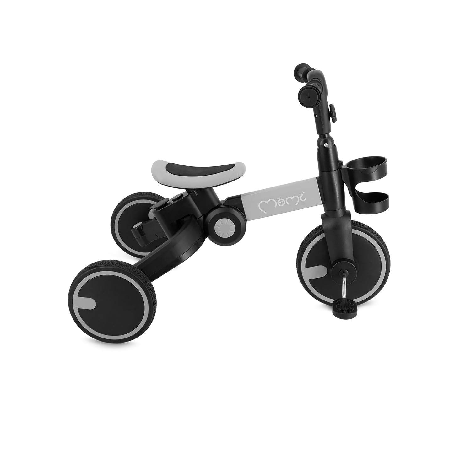 MoMi FILO Tricycle Enfant 3 en 1 Pliable - Vélo Enfant avec ou sans Pédales - Draisienne de 1 à 3 Ans - Selle réglable - Roues en EVA de 7 et 8 Pouces - Jusqu'à 25 kg