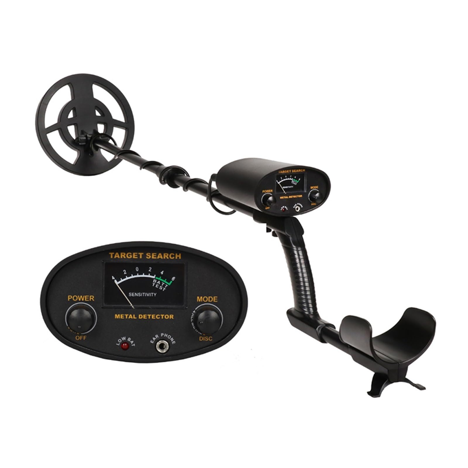 Metal Detector, Gold Detectors GT6100 Treasure Hunter Detector Underground High Accuracy Metal Detector