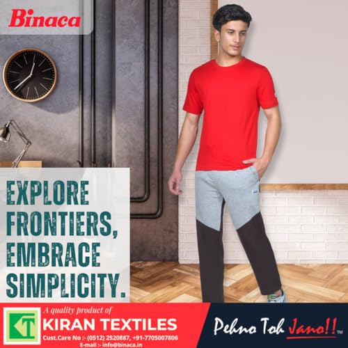 Image of Binaca Designer Men's Joggers - Slim Fit Athletic Sweatpants, Breathable Cotton Jogger Pants for Workout, Casual & Gym Wear | Stylish Drawstring Track Pants