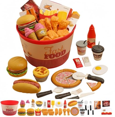 AHZHP �n���o�[�K�[�Z�b�g�A�a�����A���H�\�͂̌���A�����̑n���I�ȗV�т�w�K�ɓK���Ă��܂��A���܂܂��ƃZ�b�g �n���o�[�K�[���m�H�������V��/�H�ނ�؂�E�g�ݗ��ėV�ѕt��/ABS�f�� ���S�݌v (60�_�Z�b�g)