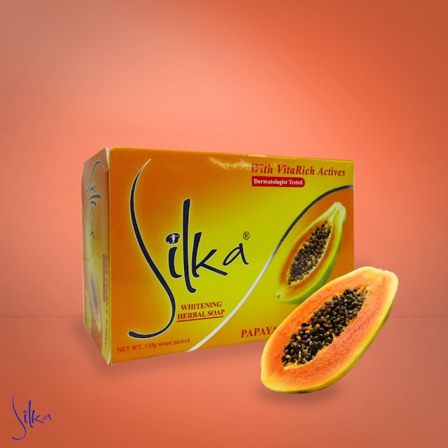 Amazon.com : Silka Papaya & Herbal Soap 3 X 135G by SILKA : Beauty