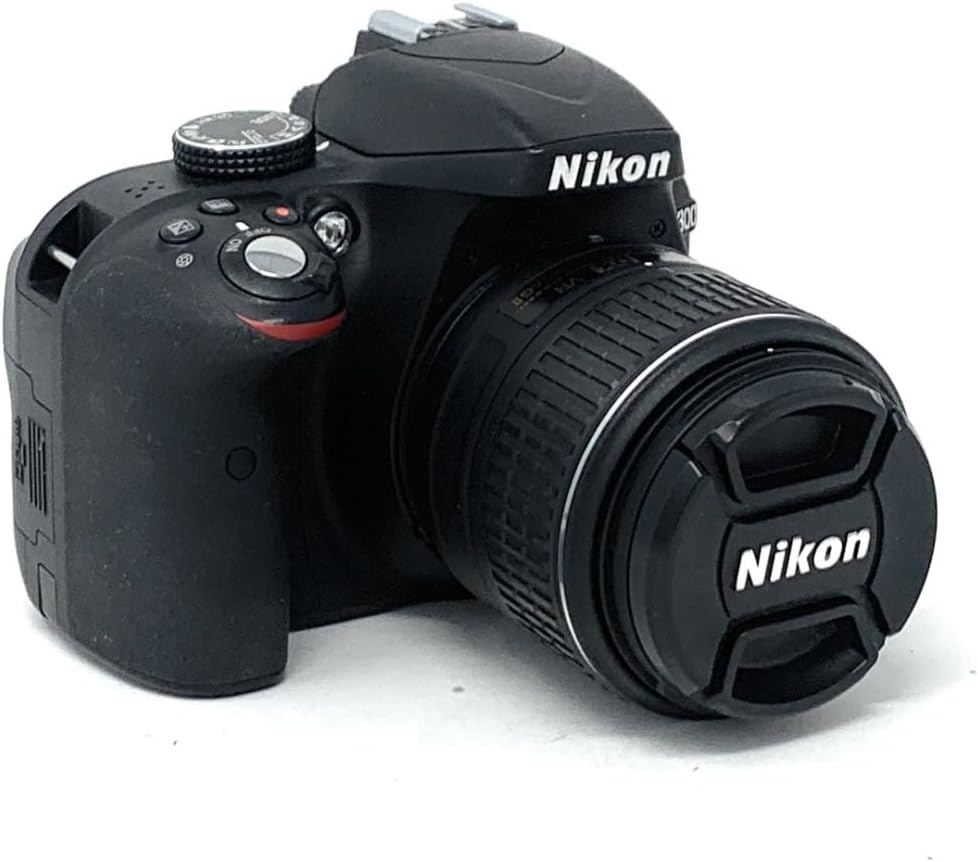 Nikon D3300 Digital SLR Camera with 18-55mm VR II Lens Kit (24.2 MP, 3 inch LCD) - Black