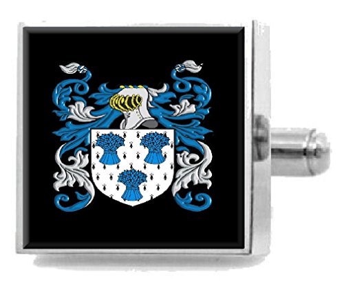 Clip para corbata Irlanda con escudo grabado en bolsa el regalo heráldico ideal