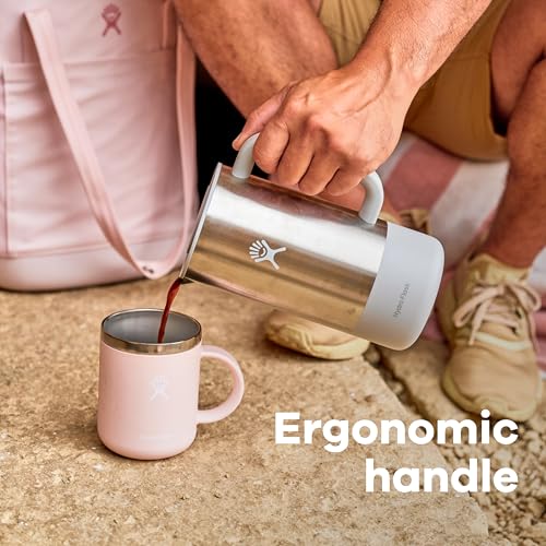 Hydro Flask French Press- Insulated Stainless Steel Coffee Maker, Camping and Outdoors Agave Green - image 4