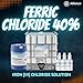 Ferric Chloride 40% - 5 Gallon Pail - Copper Etchant Solution - Uses: Water Treatment & Etching Agent - Made in America - Alliance Chemical