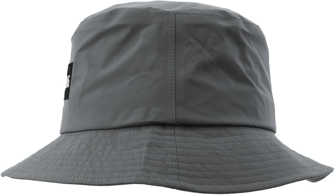 BRIEFING ブラック レインハット BRIEFING - MENS RAIN HAT / 刺繍ロゴ サファリハット ブラック