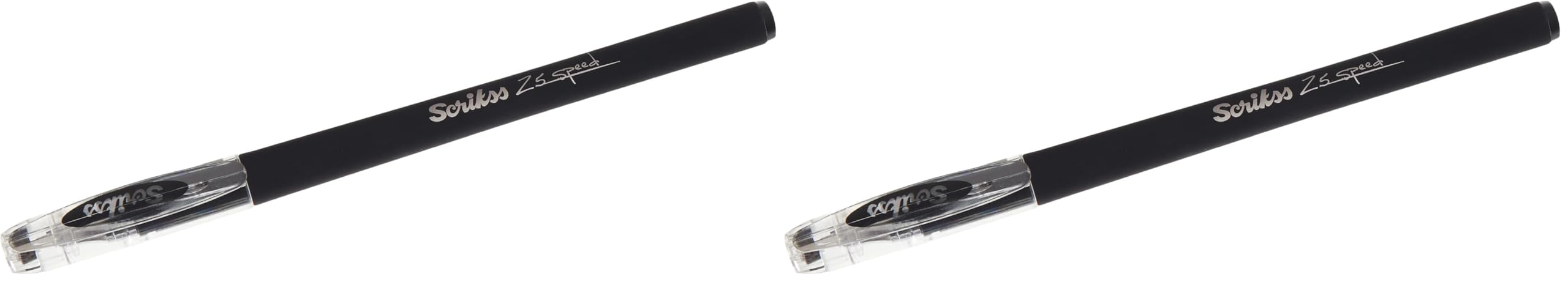 Scrikss Office Speed Jel Tükenmez Kalem Siyah 0.5 Mm (2 paketi)