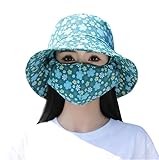 Photo Gallery gdscskks set di cappello da sole e maschera da donna, antivento e antisabbia, in primavera e in estate, leggero e traspirante, con maschera protettiva integrale, molto adatto per ciclismo all aperto e Photo Gallery gdscskks set di cappello da sole e maschera da donna, antivento e antisabbia, in primavera e in estate, leggero e traspirante, con maschera protettiva integrale, molto adatto per ciclismo all aperto e