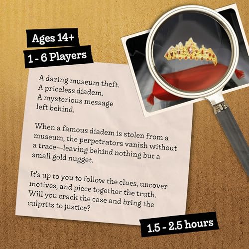 The Midnight Crown - Juego de misterio para 1-6 jugadores miniatura 2