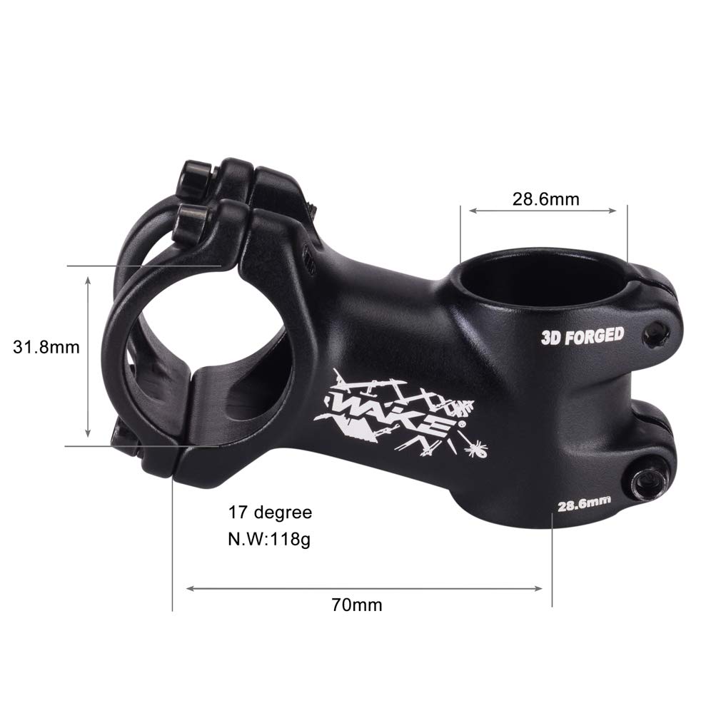 Bontrager Pro Attacco Manubrio - 31.8 / 7° - Black