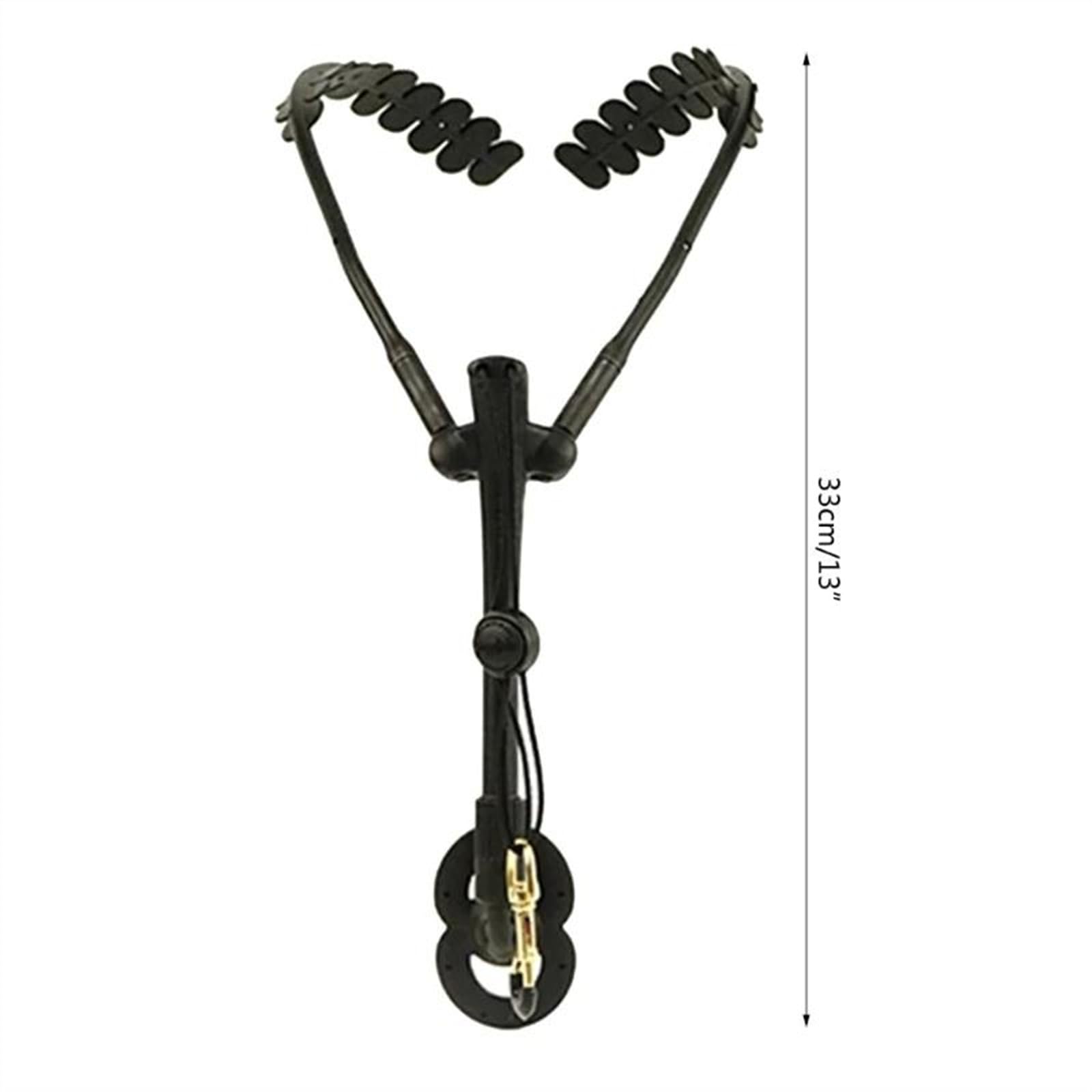 Accessori per Strumenti Sassofono Parti Per Accessori Per Tracolla Per Tracolla Per Sassofono, Lunghezza Regolabile, Doppia Tracolla