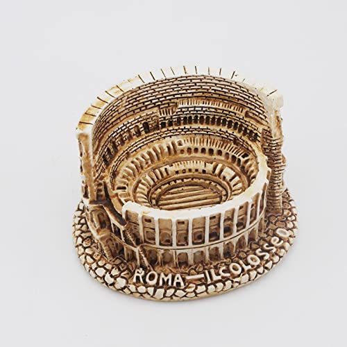 Image of Rome Colosseum Fish Tank Decorations Ancient Arena Amphitheatre Roman Reptile Turtle Lizard Spider Tanks Terrarium Building Decor Ornament Pet