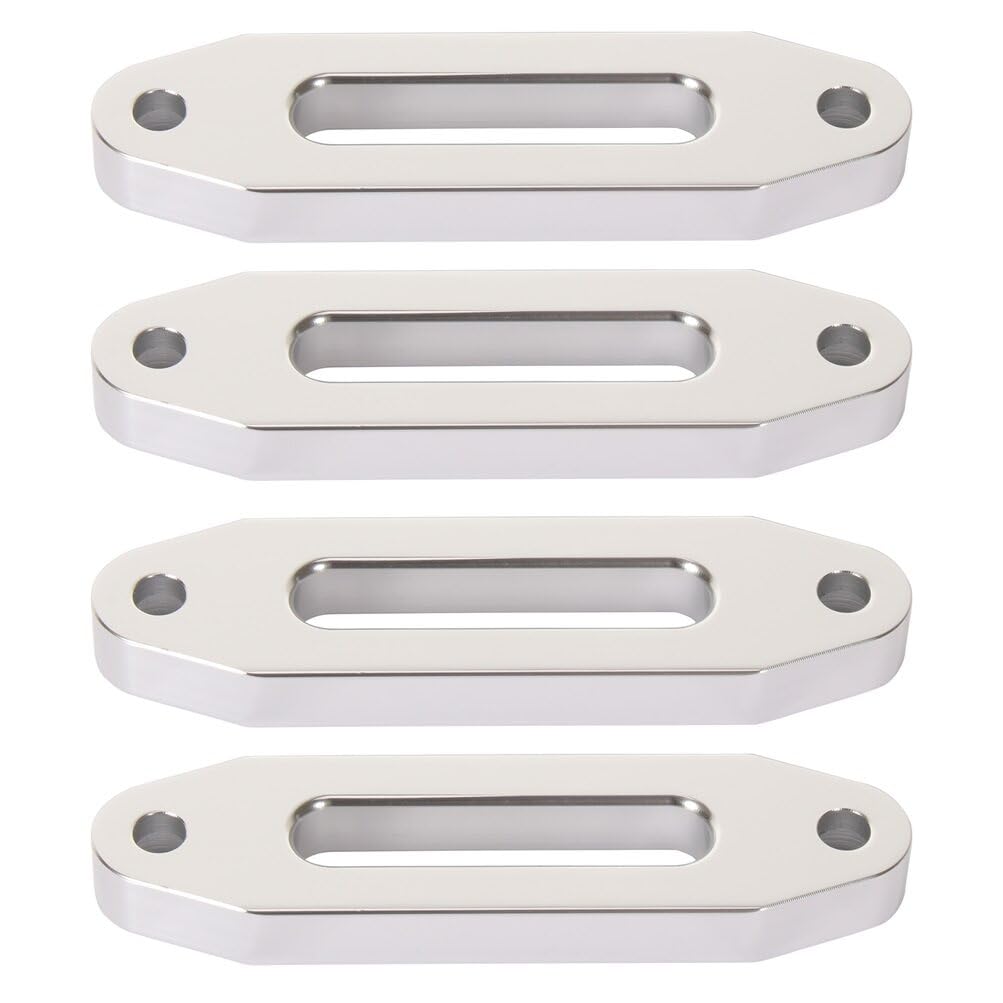 ANPART High Performance 4.8" Universal Aluminum Hawse Fairlead 4500lbs Synthetic Winch 4pcs