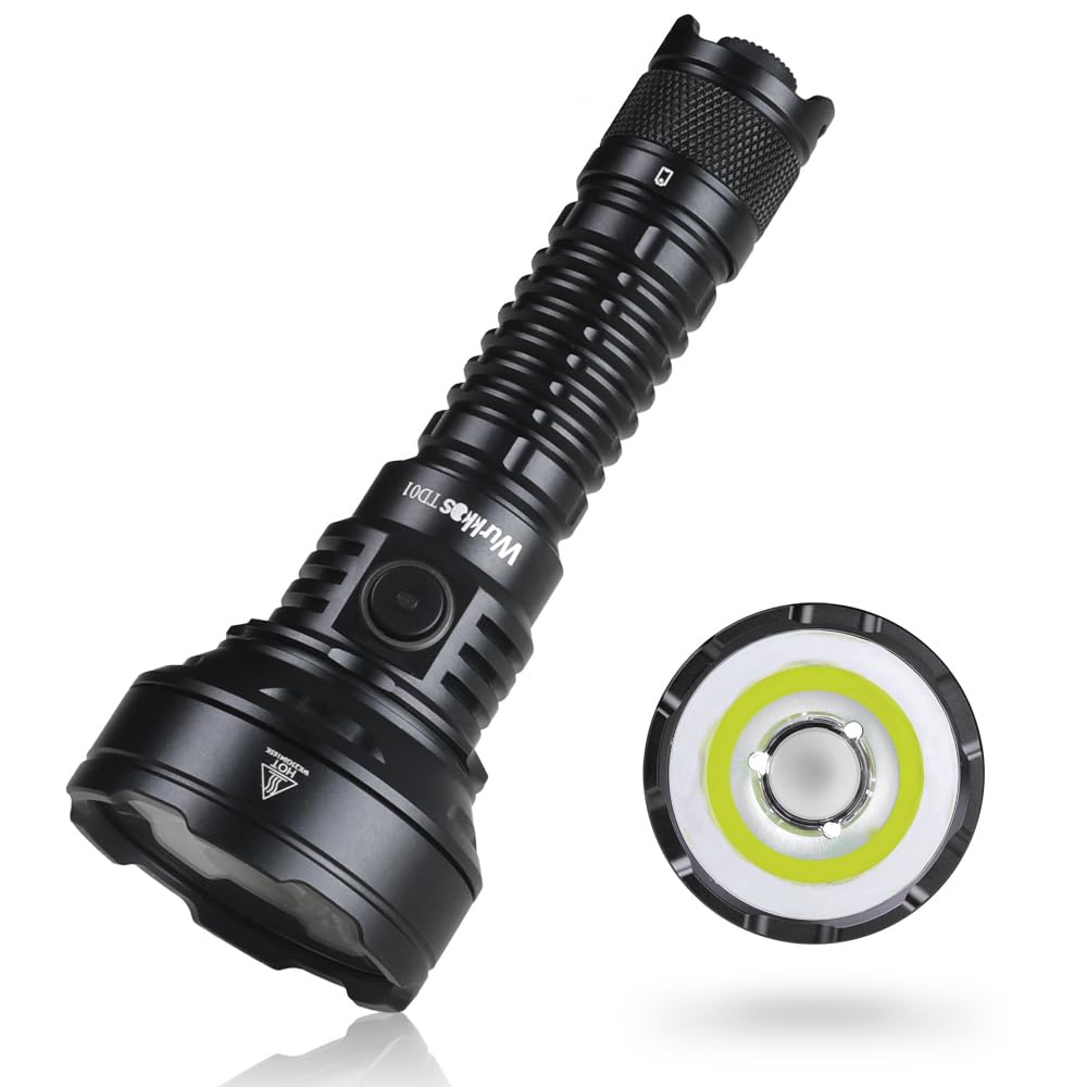 Amazon.co.jp: Wurkkos タクティカル 懐中電灯 高ルーメン TD01C 充電