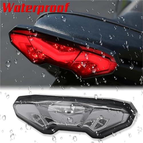 Luz trasera freno para Yamaha MT-09 2014-2016 con intermitentes integrados 7