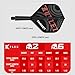 Target Darts Stephen Bunting K Flex Flights and Shaft System, No.2 | Pack of 3 Kflex All in One Flights, Player Edition Darts Accessories | K-Flex Dart Stem – Medium (33mm)