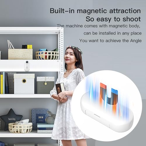 Andoer Mini Action Camera 1080P, Tiny Action Camera WiFi Sports Camera 120° Wide Angle Lens Built-in Battery with Magnetic Lanyard Back Clip Waterproof Case 32GB TF Card Mounting Accessories - Image 7