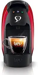 Cafeteira Espresso e Multibebidas Tres Luna 220v Vermelha