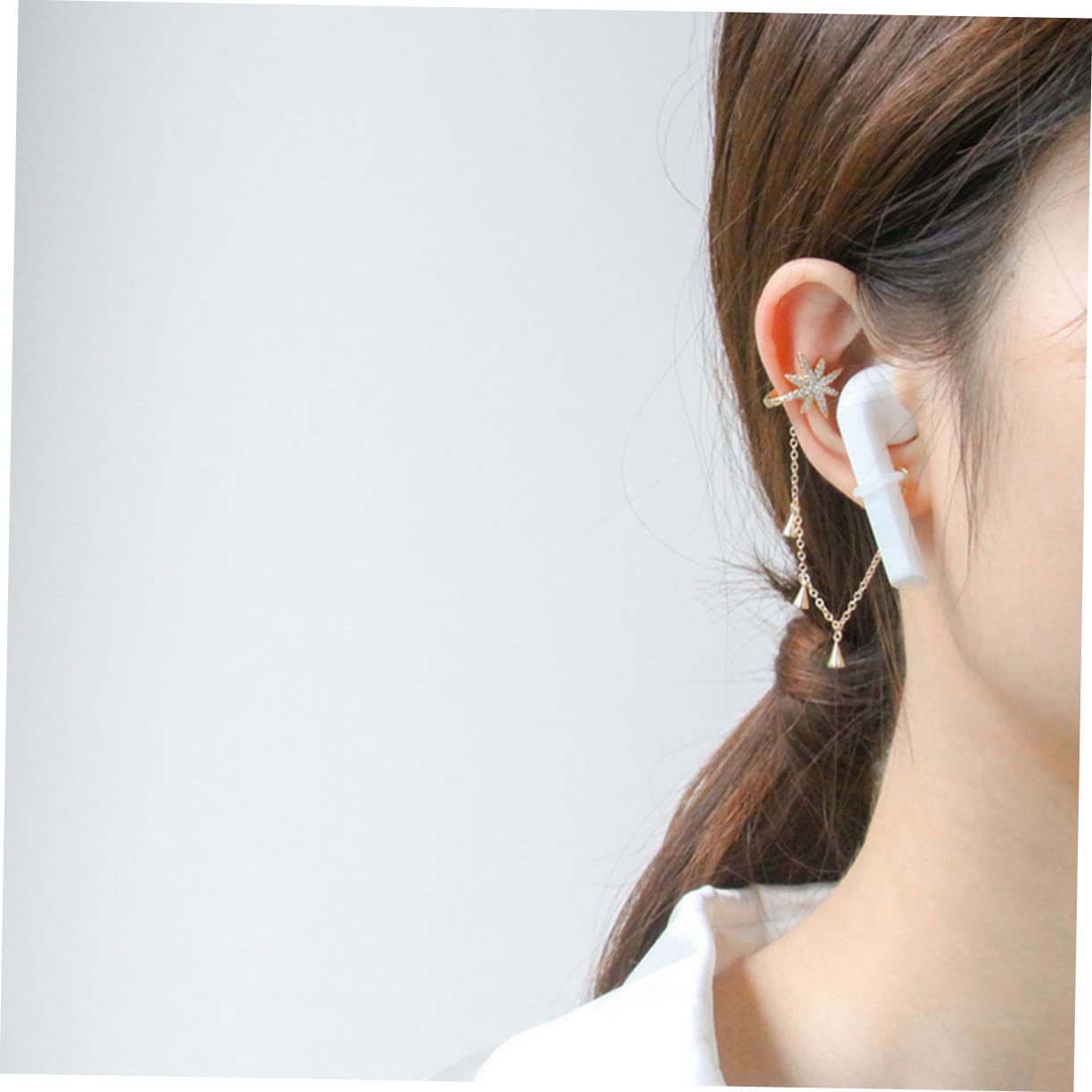 jojofuny 5pares Cadena Antipérdida Para Auriculares Accesorio Deportivo Para Sujetar Auriculares Para Ejercicio y Actividades