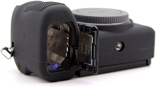 Miniatura 5 de BMAOLLONGB - Funda para cámara A6700, funda de silicona delgada y ligera para Sony Alpha A6700 (negro, liso)