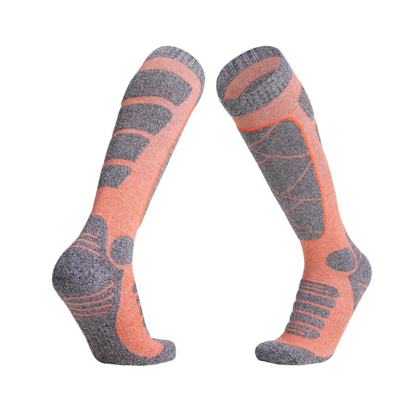 Eforcase Ski Socks for Men Women Winter Thick Warm Boot Socks Knee High Warm Snow Skating Snowboarding Socks Cold Weather